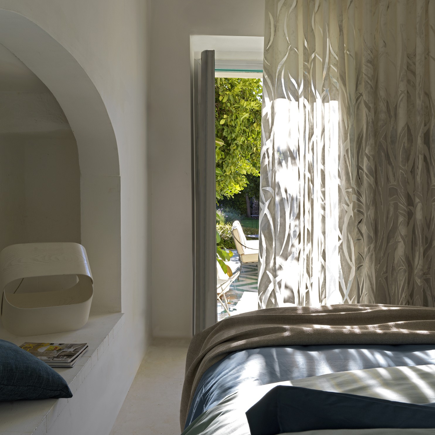 Sartorial fabrics Via Roma 60: Turandot curtains - La Storia